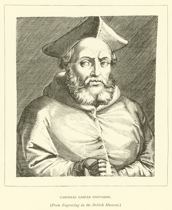 Gaspar Contarini bíboros (metszet) alkotó: European School
