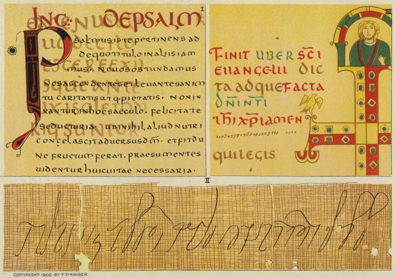 Cicero in Palimpsest (színes litográfia) alkotó: European School