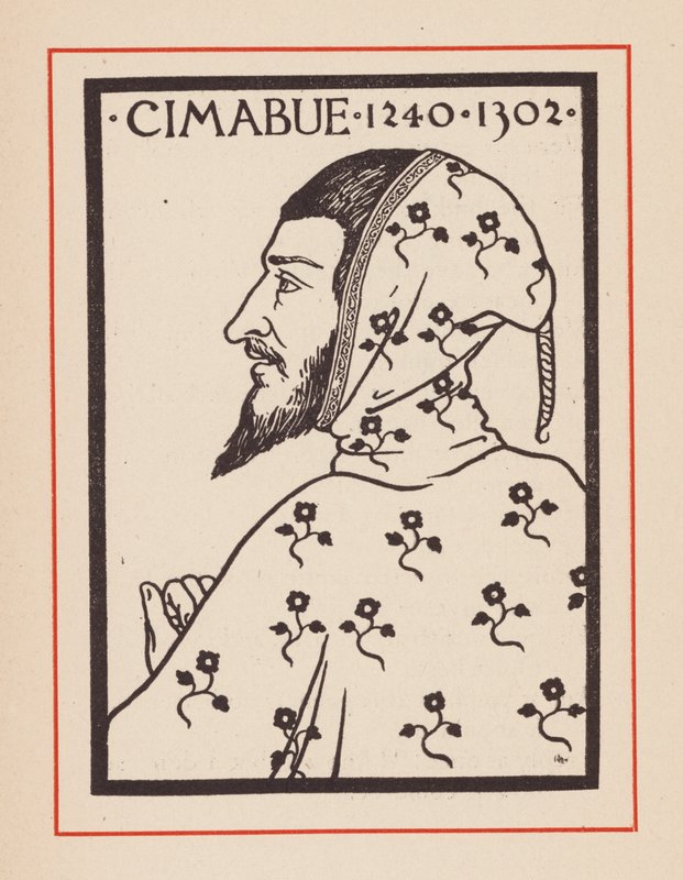 Cimabue, olasz középkori művész (litográfia) alkotó: European School