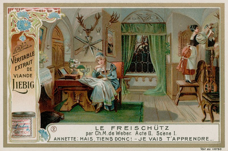 A Freischutz: Agathe előérzete alkotó: European School