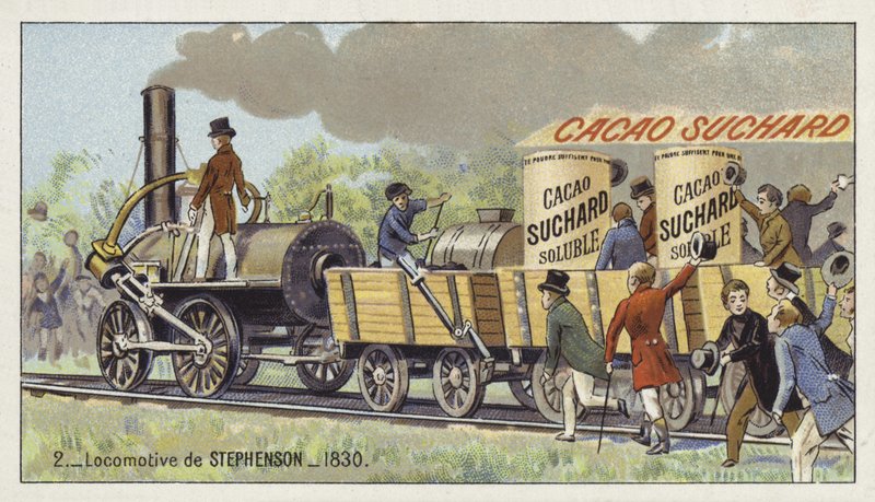 George Stephensons rakéta mozdony, 1830 alkotó: European School