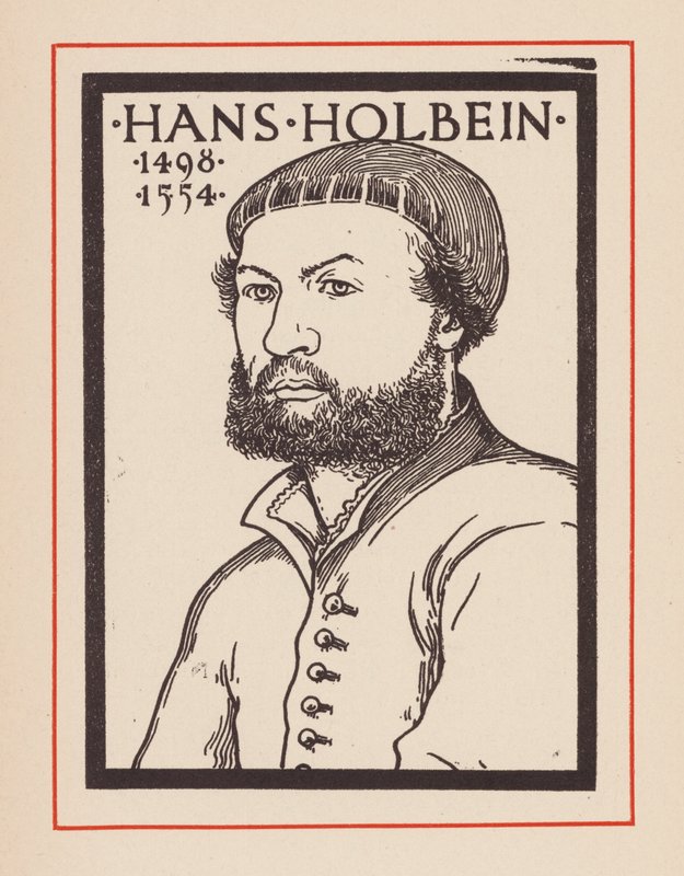 Hans Holbein az ifjabb, német művész (litográfia) alkotó: European School