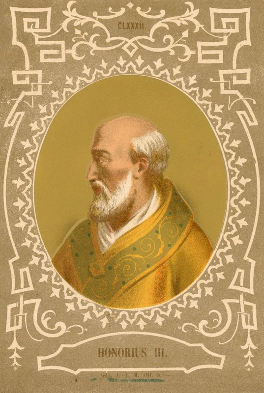 Honorius III alkotó: European School