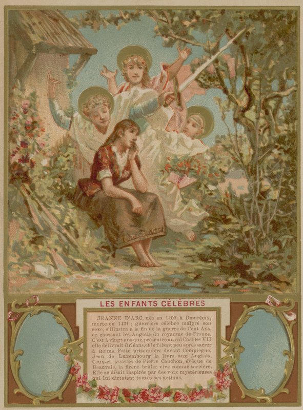 Joan of Arc gyerekként alkotó: European School