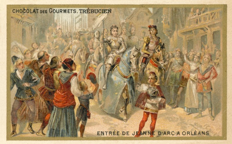 Jeanne of Arc belép Orléansba, 1429 alkotó: European School