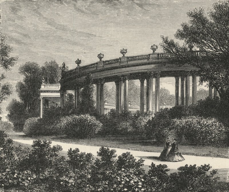 La colonnade a Postdam (metszet) alkotó: European School
