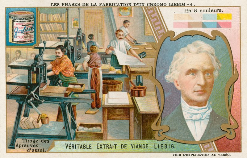 Liebig kromolitográf készítése alkotó: European School