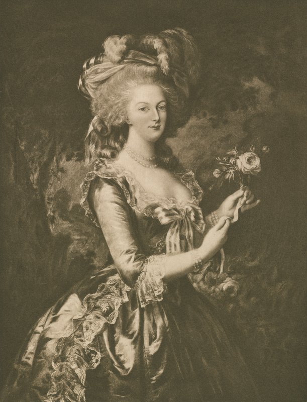 Marie Antoinette (litho) alkotó: European School