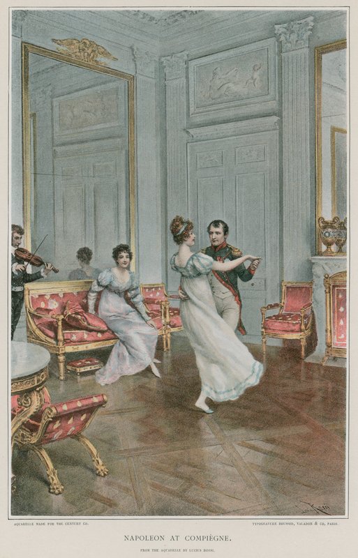 Napóleon Compiegne-ben alkotó: European School