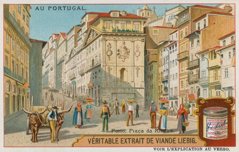 Porto, Praca da Ribeira alkotó: European School