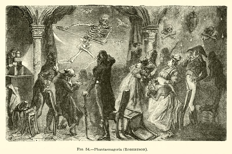 Phantasmagoria, Robertson (metszet) alkotó: European School