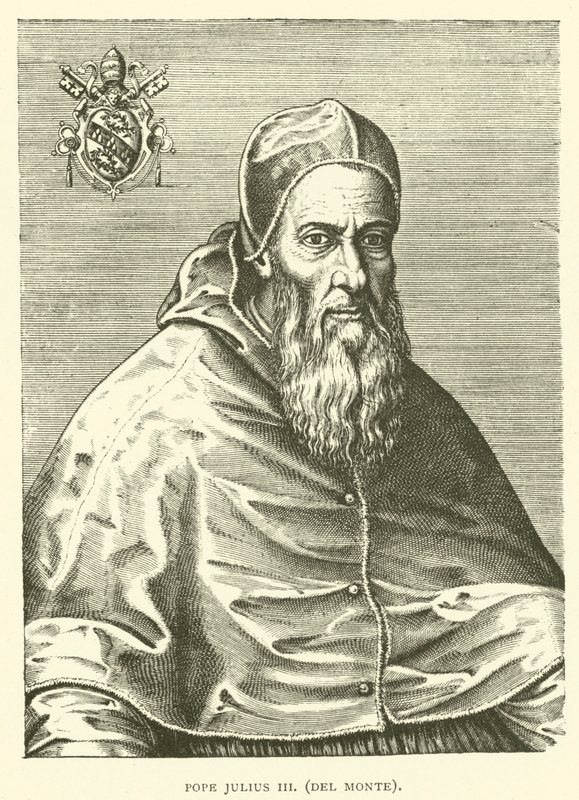 III. Julius pápa, Del Monte (metszet) alkotó: European School