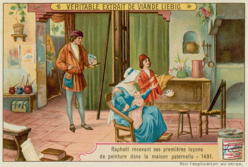 Raphaels első festészeti lecke alkotó: European School