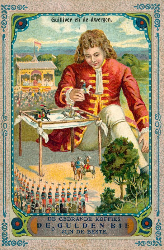 Jelenet a Gulliver utazásaiból (chromolitho) alkotó: European School
