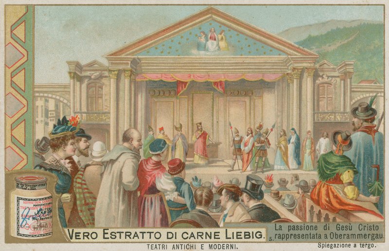 A húsvéti passiójáték Oberammergauban alkotó: European School