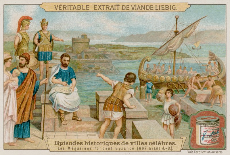 A megariaiak Kr.e. 667-ben találták meg Bizáncot alkotó: European School