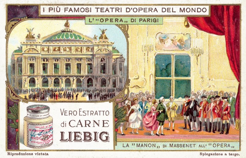 Párizsi Opera (chromolitho) alkotó: European School