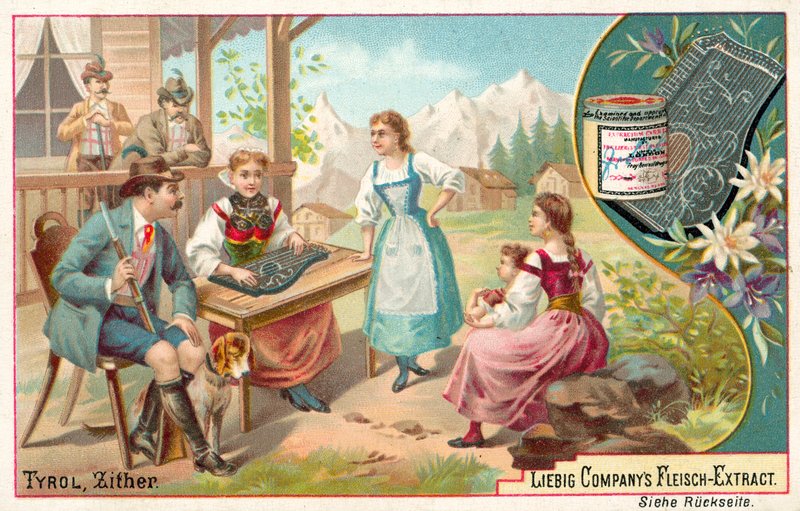 Citera, Tirol (chromolitho) alkotó: European School