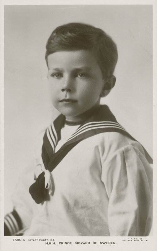 HRH Sigvard svéd herceg, 1913 alkotó: F.A Swaine