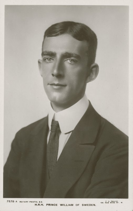 HRH Vilmos svéd herceg, 1913 alkotó: F.A Swaine