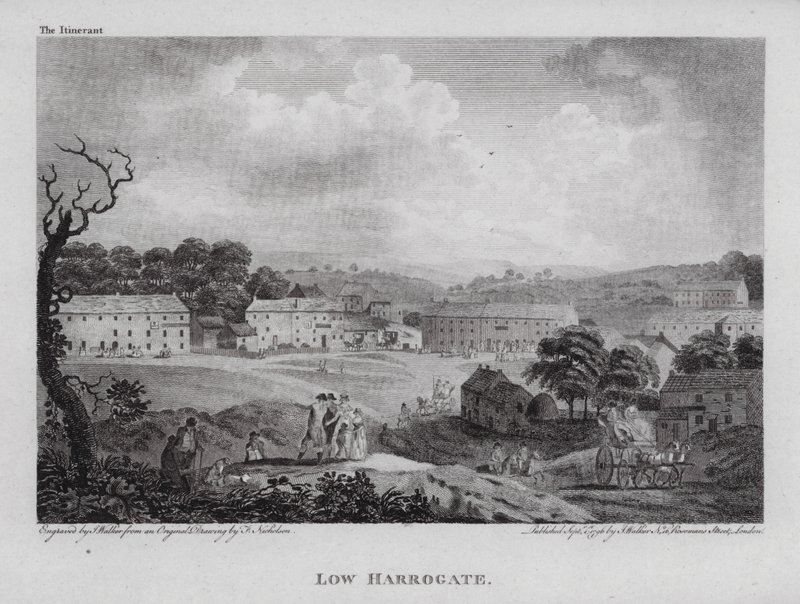 Low Harrogate (metszet) alkotó: F. (after) Nicholson