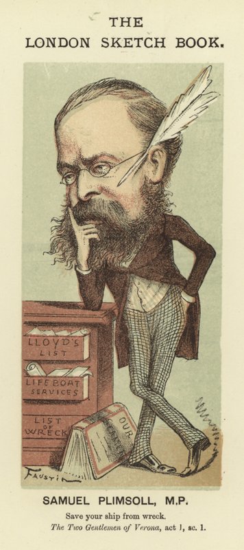 Samuel Plimsoll karikatúrája alkotó: Faustin