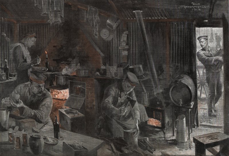 Nyugati front, konyha alkotó: Felix Schwormstadt