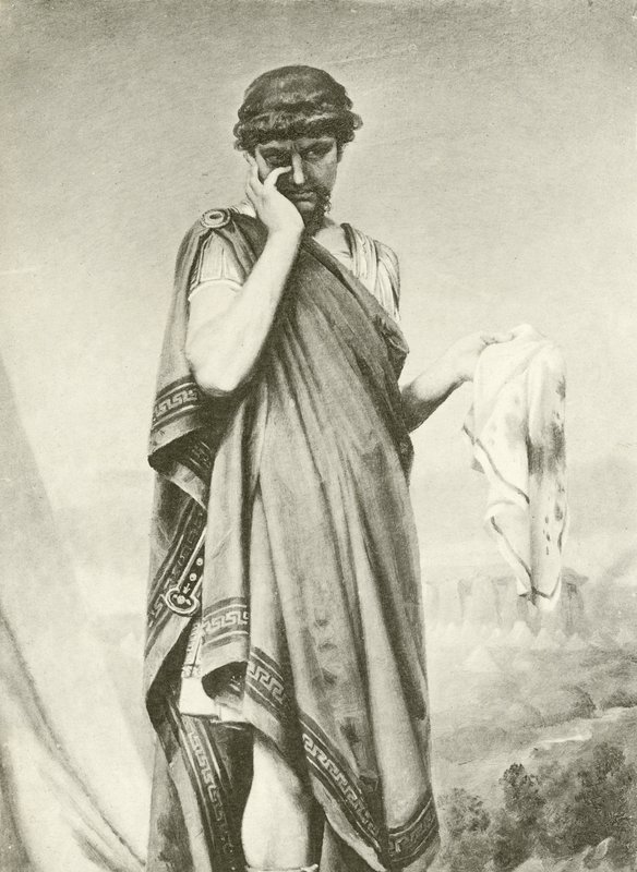 Cymbeline. V. felvonás – I. jelenet (mélynyomás) alkotó: Felix Octavius Carr Darley