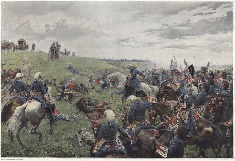 A háború a Dentellesben alkotó: Ferdinand Joseph Gueldry