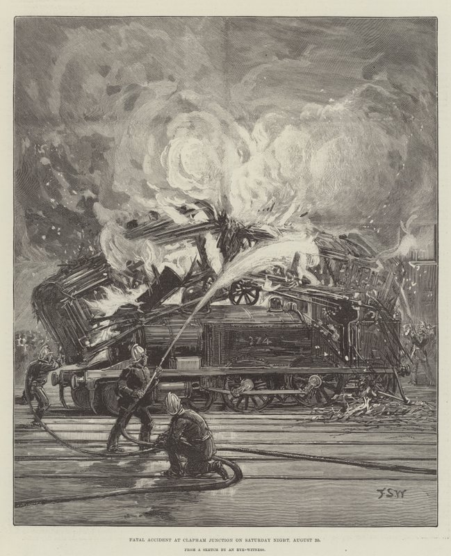 Halálos baleset a Clapham Junctionnél augusztus 20-án, szombaton este alkotó: Francis S. Walker