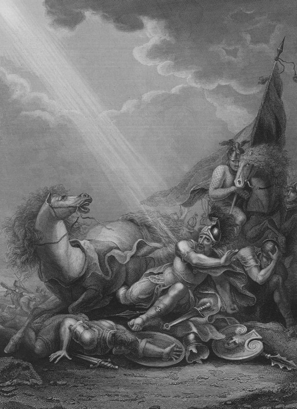 Szent Pál megtérése (metszet) alkotó: Francis Bourgeois