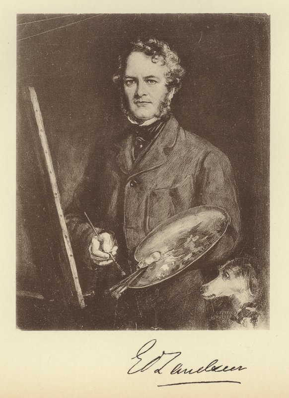 Sir Edwin Landseer (a képen) alkotó: Francis Grant