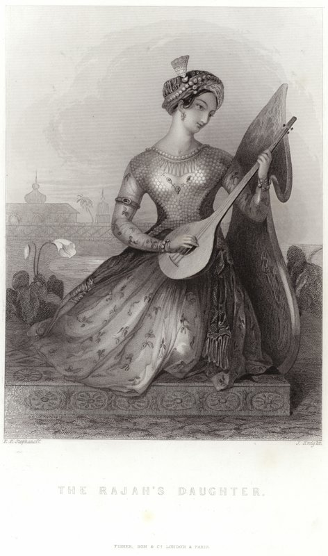 A Rajah lánya alkotó: Francis Phillip Stephanoff