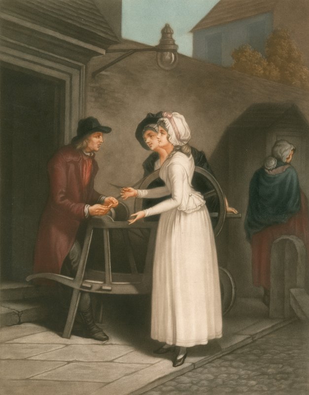Kések köszörülni alkotó: Francis Wheatley
