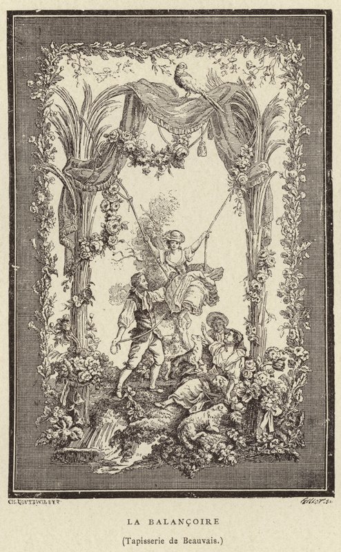 A hinta alkotó: Francois (after) Boucher