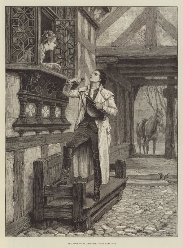 Szent Bálint reggele alkotó: Frank Dadd