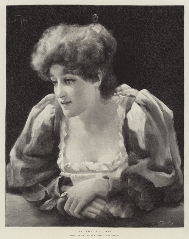 Az Erkélyen alkotó: Frank Markham Skipworth