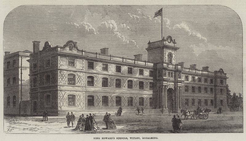 King Edward iskolák, Witley, Godalming alkotó: Frank Watkins