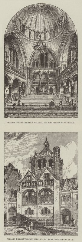 Új walesi presbiteriánus kápolna alkotó: Frank Watkins