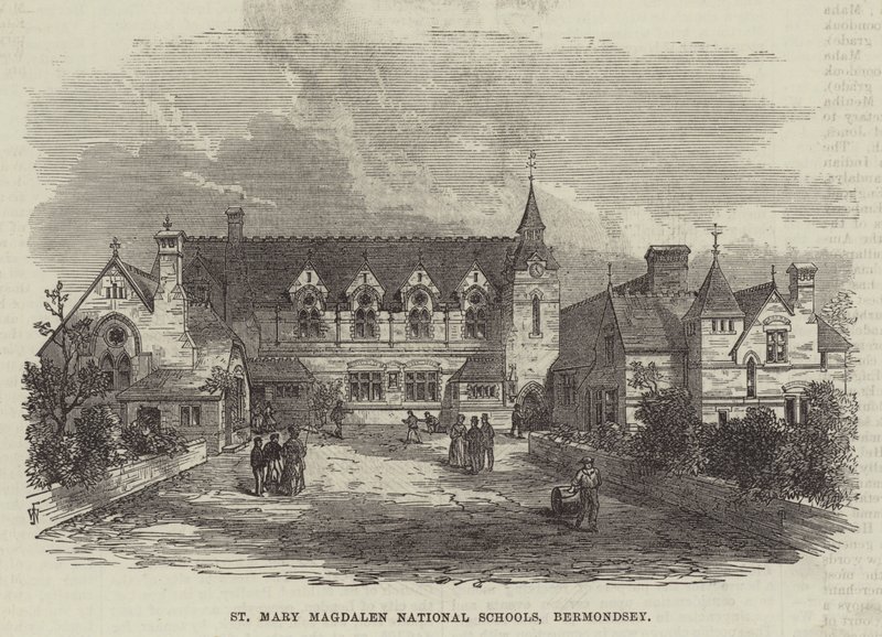 Szent Mária Magdolna Nemzeti Iskolák, Bermondsey alkotó: Frank Watkins