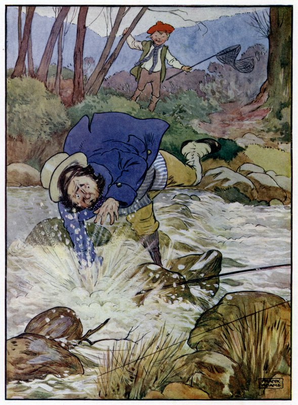 Három vidám halász alkotó: Frank Adams