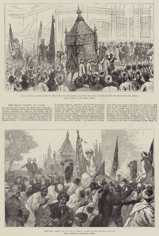 A kairói szent szőnyeg alkotó: Frank Dadd