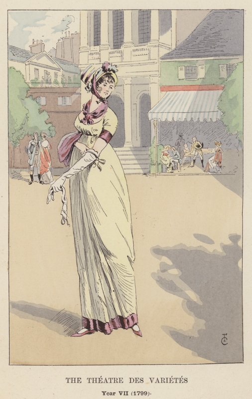 Theater des Varietes, VII. évf., 1799 alkotó: François Courboin