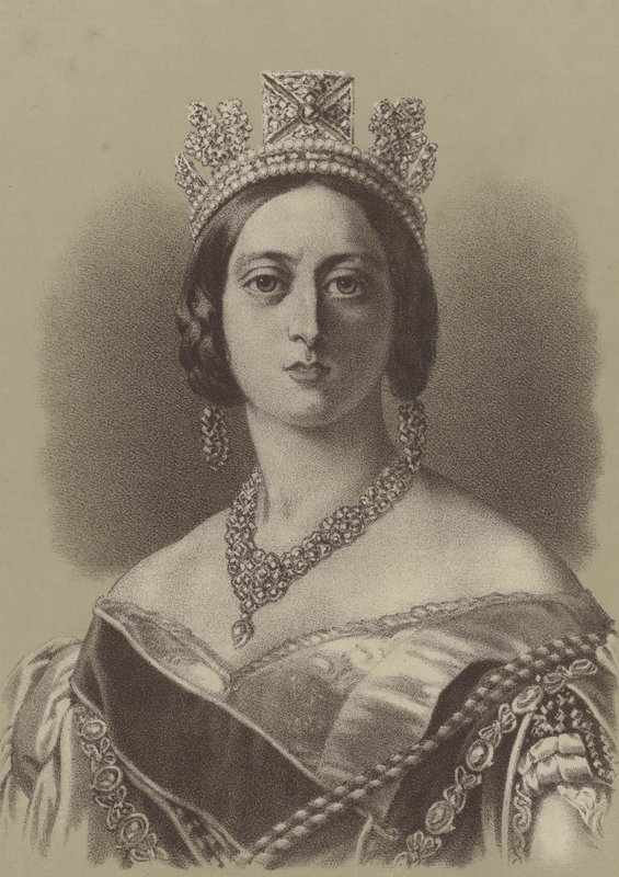 Viktória királynő alkotó: Franz Xaver after Winterhalter