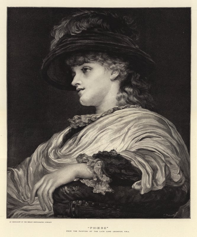 Phoebe alkotó: Frederic Leighton