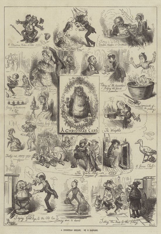 Egy karácsonyi vegyes alkotó: Frederick Barnard