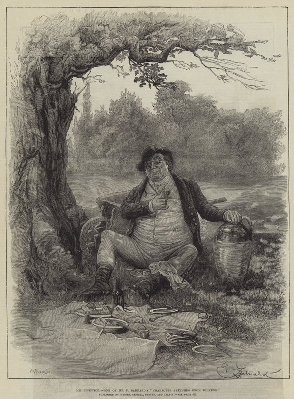 Pickwick úr alkotó: Frederick Barnard