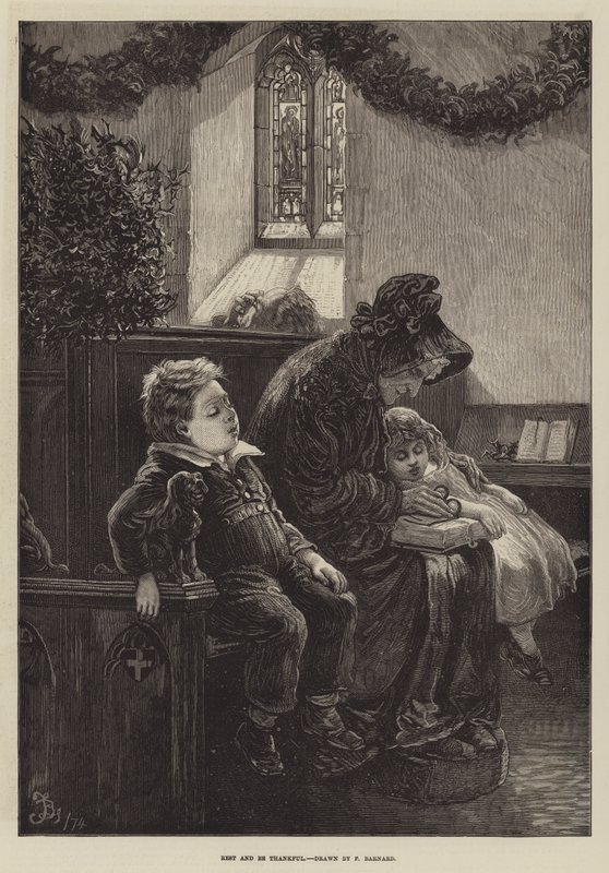 Pihenj és légy hálás alkotó: Frederick Barnard