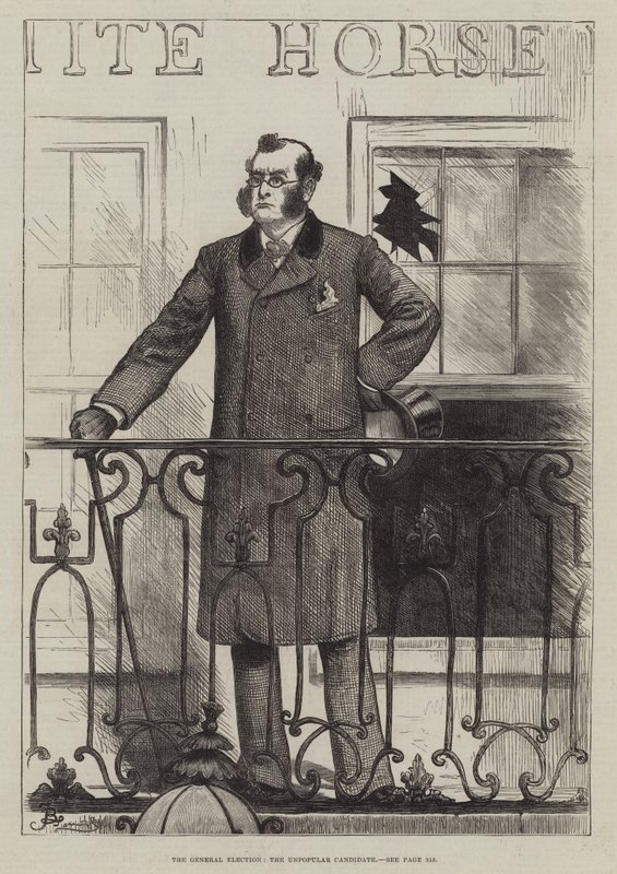 Az általános választás, a népszerűtlen jelölt alkotó: Frederick Barnard