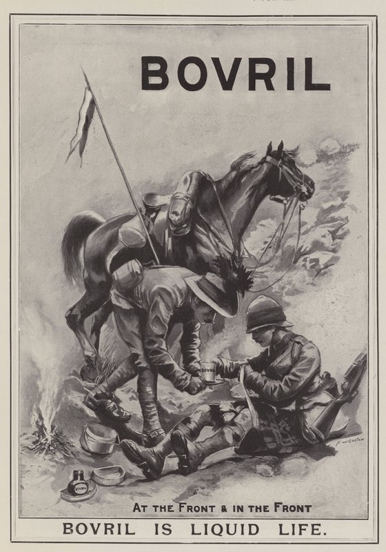 Reklám, Bovril alkotó: Frederick William Burton